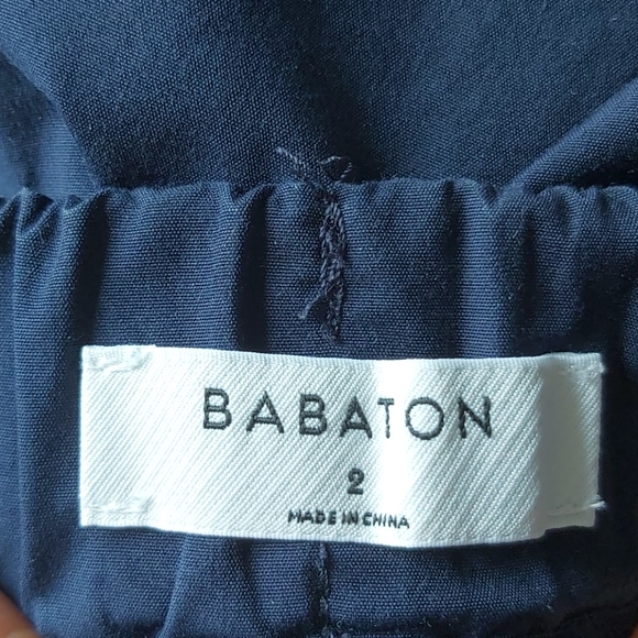 BABATON MANOLO Wide Leg Cropped Pants - Picture 5 of 5